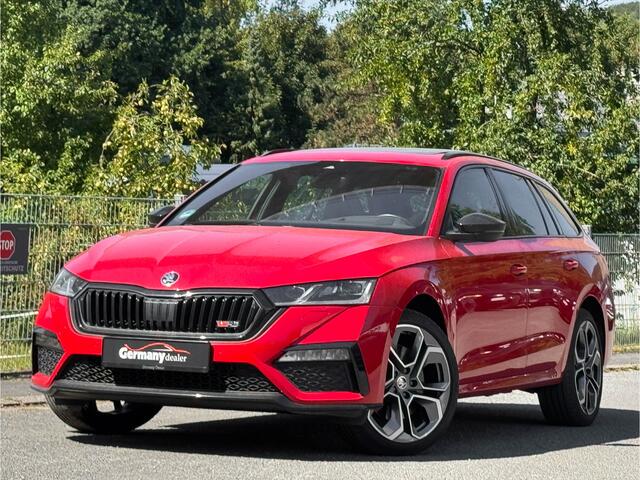 Skoda OCTAVIA Combi 1.4 TSI RS iV PHEV Pano Head-Up Canton Elektr. RS-Zetels ACC 19-Inch Keyless Side/Lane VOL!