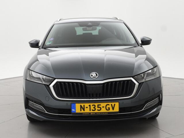 Skoda OCTAVIA Combi 1.5 e-TSI AUT. + 18 INCH | ADAPTIVE CRUISE | LED | VIRTUAL COCKPIT | SFEERVERLICHTING | CAMERA | CARPLAY | STOELVERW.