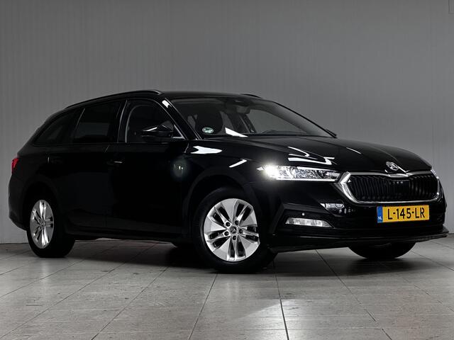 Skoda OCTAVIA Combi 1.0 TSI Business Edition/ VIRTUAL DASH./ Elek. Kofferklep/ Apple + Android/ DAB+/ LED Koplampen/ Keyless-Go/ Lane-Assist./ PDC V+A/ 16'' LMV/ Navi/ Cruise/ Extra getint glas.