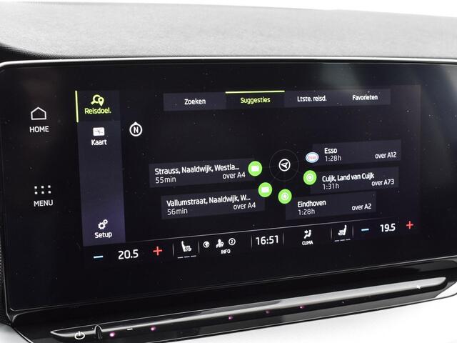 Skoda OCTAVIA Combi 1.0 e-TSI 110pk DSG Business Edition Plus · Apple/Android Car Play · Dodehoeksensor · Navigatie · Keyless · Elek. Achterklep · P-Sensoren · 17'' Inch · Garantie t/m 14-08-2027 of 100.000km