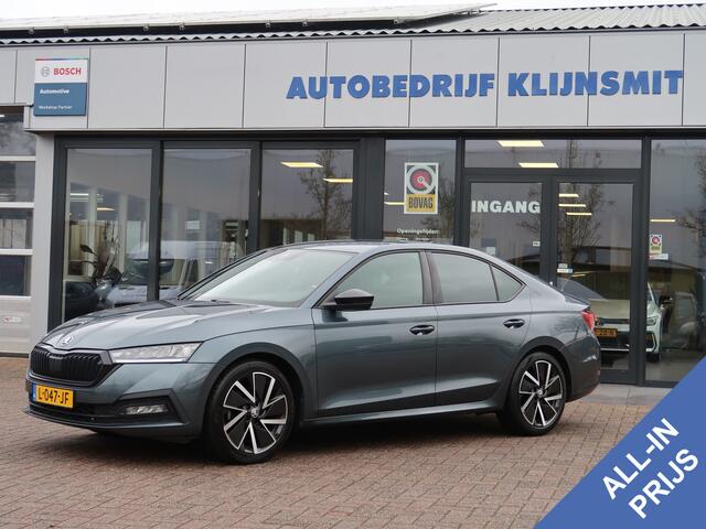 Skoda OCTAVIA 1.0 e-TSI Sport Business | 18 inch | Sportstoelen | Parkeersensoren |