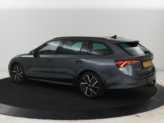 Skoda OCTAVIA 1.0 e-TSI Sport | Trekhaak | Carplay | Navigatie | Sportstoelen | Full LED | 18'' | Parkeerhulp | Sfeerverlichting | Cruise control | Climate control | Bluetooth