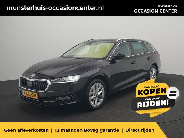 Skoda OCTAVIA Combi 1.0 e-TSI Business Edition Plus - RIJKLAARPRIJS - Automaat - Adaptive Cruise Control - Apple Carplay - Android Auto - Stoelverwarming