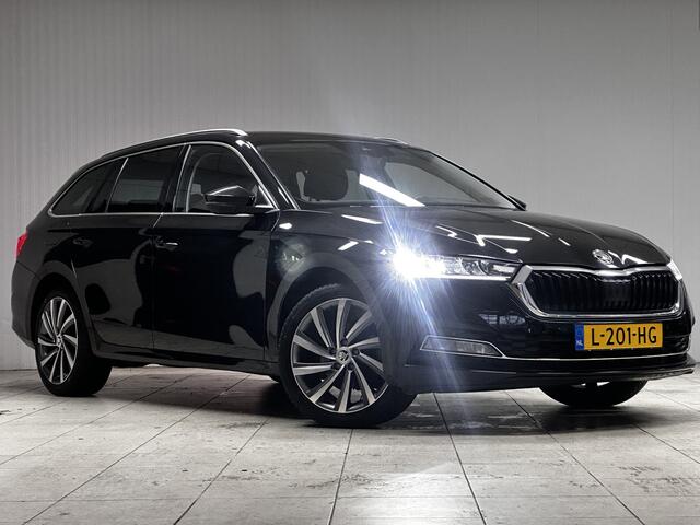 Skoda OCTAVIA Combi 1.0 e-TSI Business Edition/ Automaat/ Virtual Cockpit/ 18'' LMV/ LED Koplampen/ Stoelverw./ Apple + Android/ DAB+/ Sportstoelen/ Extra getint glas/ Camera/ Ambient Light/ Keyless-Go/ Navi/ Lane-Assist.