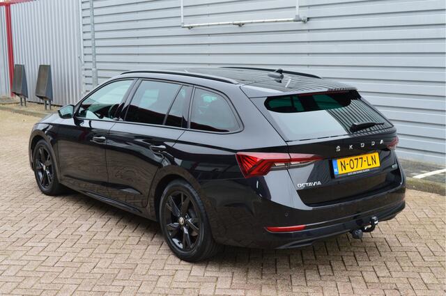 Skoda OCTAVIA Combi 1.0 e-TSI Sport Business O.a: Haak, PDC, Carplay, Clima, Navi, Cruise, Rijklaar, Etc. All-in prijs!