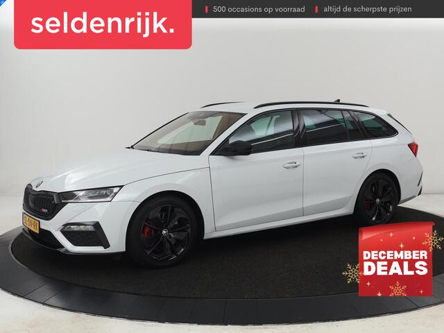 Skoda OCTAVIA 2.0 TSI RS | 245pk | Trekhaak | Stoelverwarming | Adaptive cruise | Camera | Sfeerverlichting | Navigatie | Canton Sound | Sportstoelen | Virtual Cockpit | Full LED