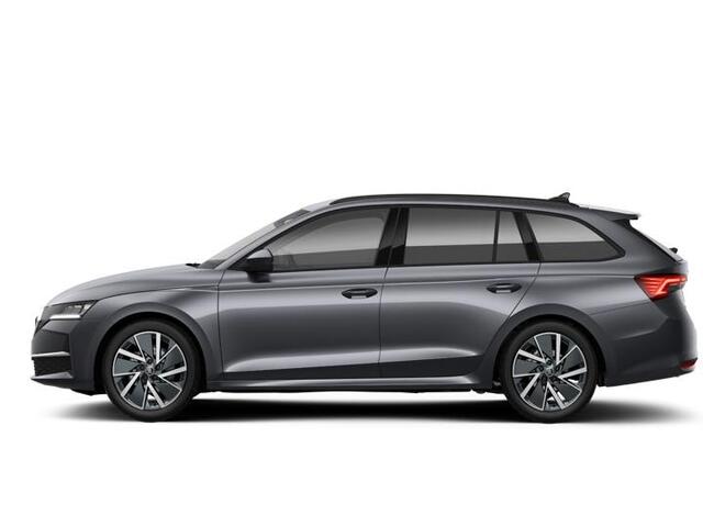 Skoda OCTAVIA Combi Business Edition m-HEV 1.5 TSI 115 pk 7 versn. DSG | Sunset | Wegklapbare trekhaak | 18 inch lichtmetalen velgen Vega Aero zwart