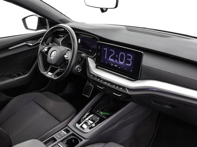 Skoda OCTAVIA Combi 1.0 e-TSI 110pk DSG Sport Business Edition · Apple/Android Car Play · Inklap. Trekhaak · Active Info Display · Cruise Control · Sfeerverlichting · Garantie t/m 02-01-2028 of 100.000km