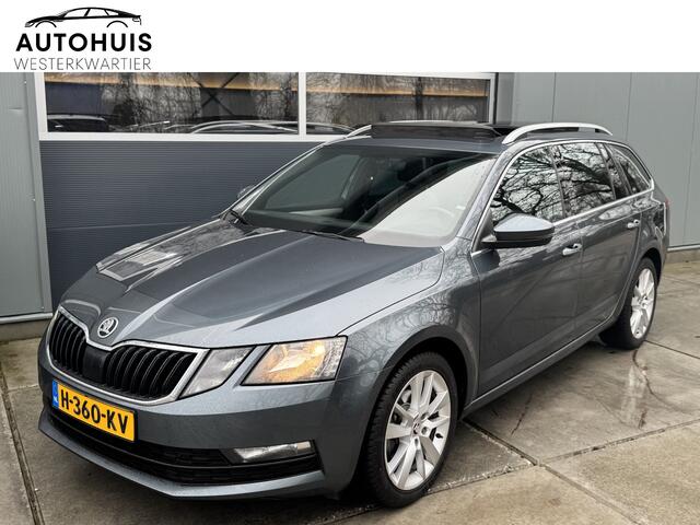 Skoda OCTAVIA Combi 1.5 TSI 150pk DSG Sport Business Panoramadak Stoelverwarming Voorruitverwarming navigatie Apple Carplay