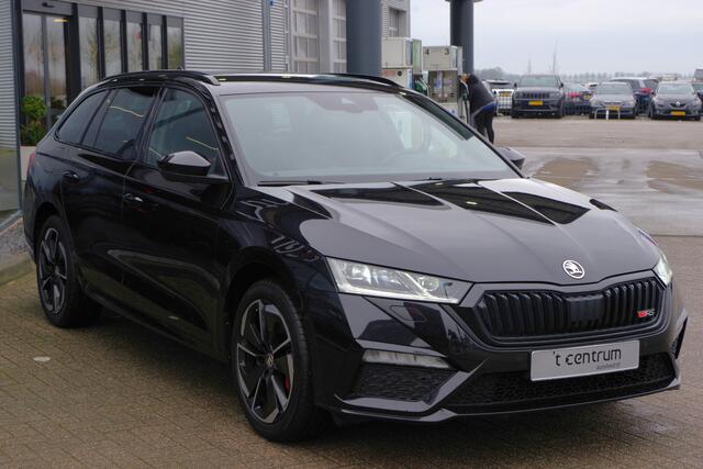 Skoda OCTAVIA Combi 1.4 TSI 245 PK RS iV PHEV BNS, Adap. Cruise Control, Head-Up, 4X Stoelverwarming, Memory, Camera