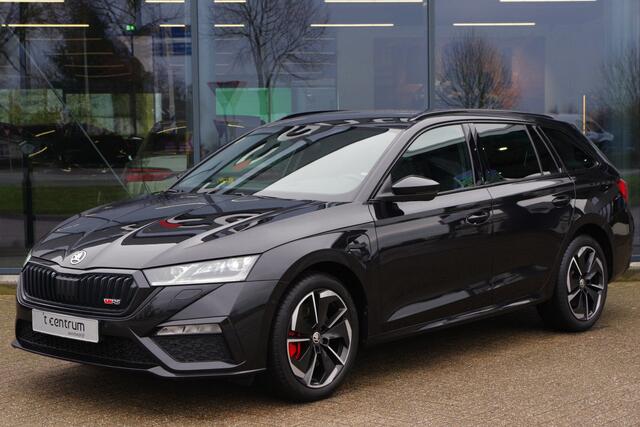 Skoda OCTAVIA Combi 1.4 TSI 245 PK RS iV PHEV BNS, Adap. Cruise Control, Head-Up, 4X Stoelverwarming, Memory, Camera