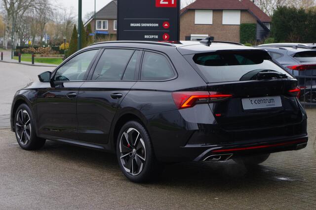 Skoda OCTAVIA Combi 1.4 TSI 245 PK RS iV PHEV BNS, Adap. Cruise Control, Head-Up, 4X Stoelverwarming, Memory, Camera