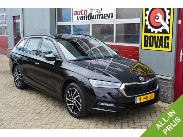 Skoda OCTAVIA Combi 1.0 e-TSI Business Edition O.a: Trekhaak, PDC, Camera, ACC, Clima, Etc. All-in prijs!