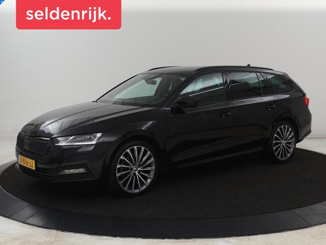 Skoda OCTAVIA 1.4 TSI iV PHEV Sportline | Head-Up | Adaptive Cruise | Carplay | Stoelverwarming | Side Assist | Memory | Navigatie | Full LED | Sfeerverlichting | Canton Sound | PHEV | Plug In