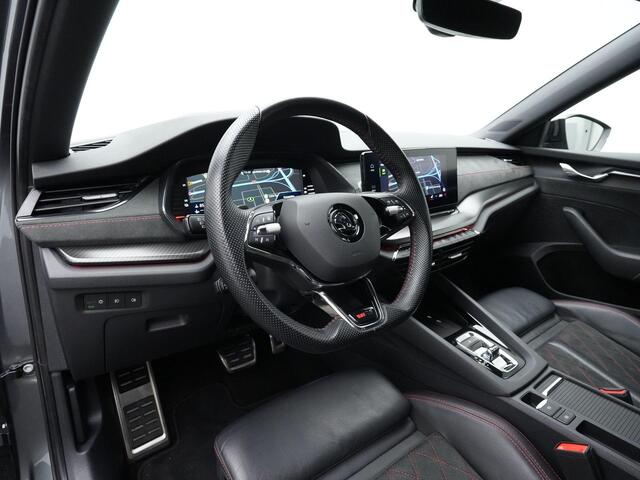 Skoda OCTAVIA Combi 1.4 TSI RS iV 245 pk PHEV | Adaptief onderstel | Geheugen-/massagestoelen | Canton | Head-up display | Matrix LED