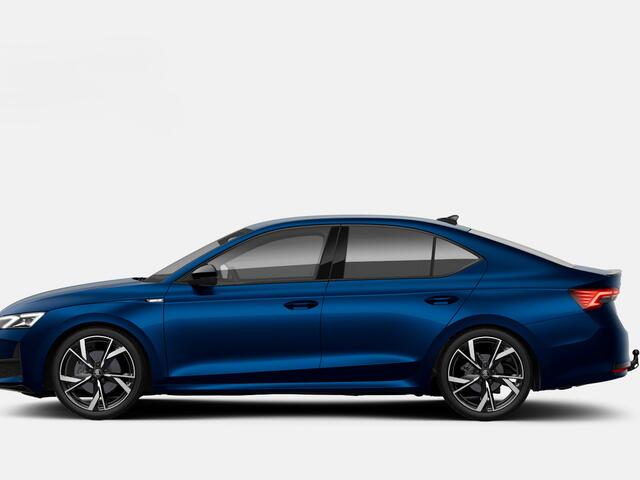 Skoda OCTAVIA Sportline Business 1.5 TSI m-HEV 110 kW / 150 PK H | Trekhaak | 19' Draconis | Storm Blue Individual | Navi Pakket