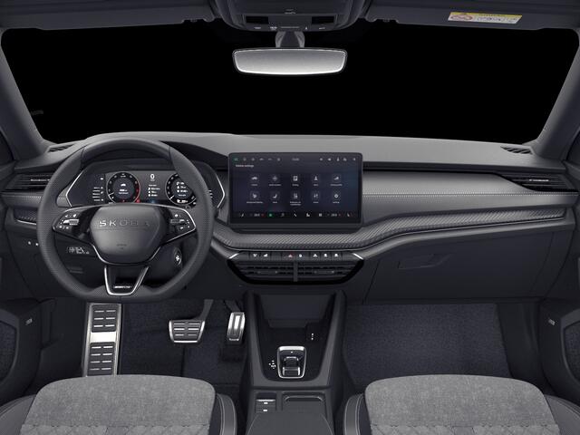 Skoda OCTAVIA Sportline Business 1.5 TSI m-HEV 110 kW / 150 PK H | Trekhaak | 19' Draconis | Storm Blue Individual | Navi Pakket