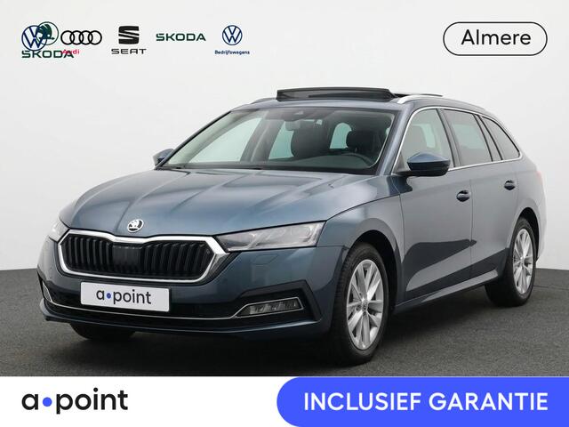 Skoda OCTAVIA Combi 1.0 e-TSI Business Edition Plus Automaat | Navigatie | Apple Carplay of Android Auto | Trekhaak | Stoelverwarming | Stuur verwarming | Schuifdak