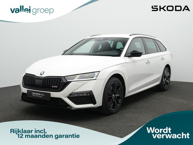 Skoda OCTAVIA Combi 1.4 TSI RS iV 245 pk PHEV | Matrix LED | Achteruitrijcamera | Stoelverwarming | Carplay | Side Assist | Keyless Entry