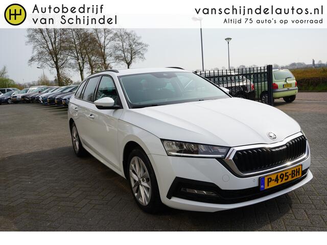 Skoda OCTAVIA Combi 1.0 TSI BUSINESS EDITION ORIGINEEL NL DEALER ONDERHOUDEN CAMERA VIRTUEEL COCKPIT ANDROID/APPLECARPLAY NAVI STOELVERWARMING ELECTR.KLEP 17INCH FULL LED ECC AIRCO CRUISECONTROL PDC V+A ENZ...