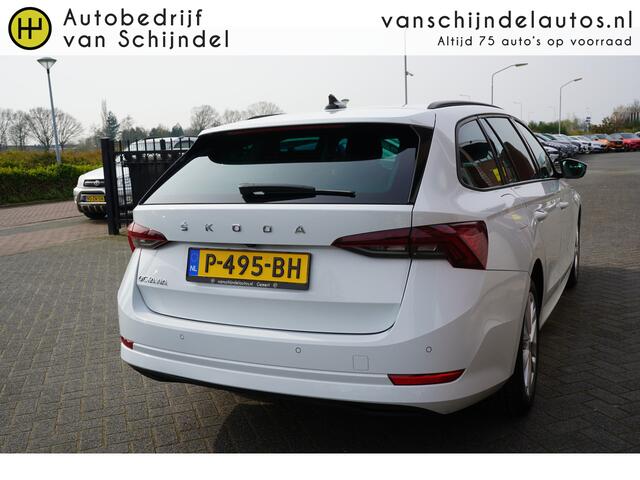 Skoda OCTAVIA Combi 1.0 TSI BUSINESS EDITION ORIGINEEL NL DEALER ONDERHOUDEN CAMERA VIRTUEEL COCKPIT ANDROID/APPLECARPLAY NAVI STOELVERWARMING ELECTR.KLEP 17INCH FULL LED ECC AIRCO CRUISECONTROL PDC V+A ENZ...