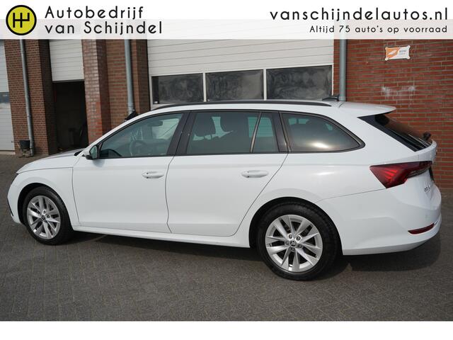 Skoda OCTAVIA Combi 1.0 TSI BUSINESS EDITION ORIGINEEL NL DEALER ONDERHOUDEN CAMERA VIRTUEEL COCKPIT ANDROID/APPLECARPLAY NAVI STOELVERWARMING ELECTR.KLEP 17INCH FULL LED ECC AIRCO CRUISECONTROL PDC V+A ENZ...