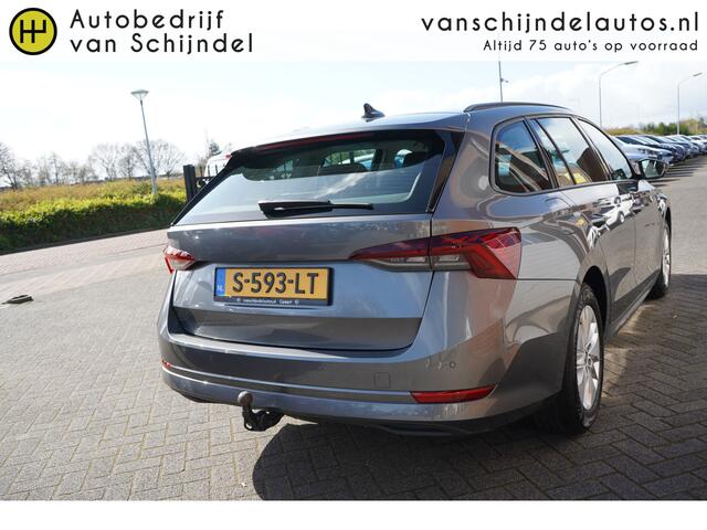 Skoda OCTAVIA Combi 1.5 E-TSI 150PK MHEV BUSINESS EDITION ORIGINEEL NEDERLANDS VIRTUEEL COCKPIT STOELVERWARMING ANDROID/APPLECARPLAY NAVI ELECTR.TREKHAAK PDC V+A FULL LED ELECTR.KLEP ENZ...