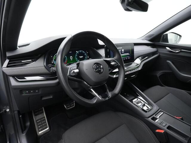 Skoda OCTAVIA 1.4 TSI 204 pk iV PHEV Sportline | Stuur-/achterbankverwarming | Parkeersensoren voor/achter | Side Assist | Keyless Entry