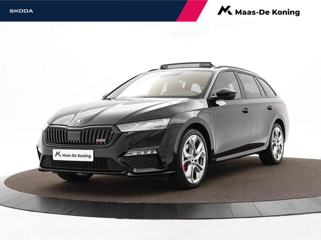 Skoda OCTAVIA Combi 1.4 TSI 245pk DSG RS iV PHEV Business · Panoramadak · CANTON Audio · Elek. Voorstoelen · Camera · Head-Up · Dodehoek Detectie · 19'' Inch ·