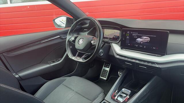 Skoda OCTAVIA Combi 1.0 e-TSI Sport Business AUTOMAAT / SFEER / FULL LED / TREKHAAK / SPORTSTOEL / NAVI / CLIMA / PDC / CARPLAY / NL-AUTO