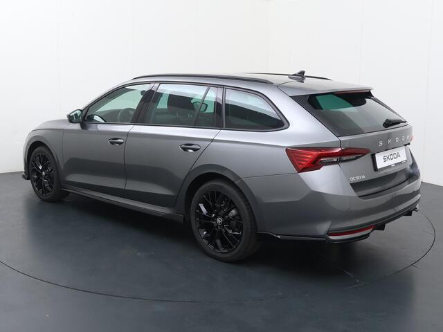 Skoda OCTAVIA Combi First Black Styling Pakket 1.5 TSI DSG | Automaat | Navigatie | Adaptieve cruise control | Apple Carplay/Android Auto | 18" lichtmetalen velgen |