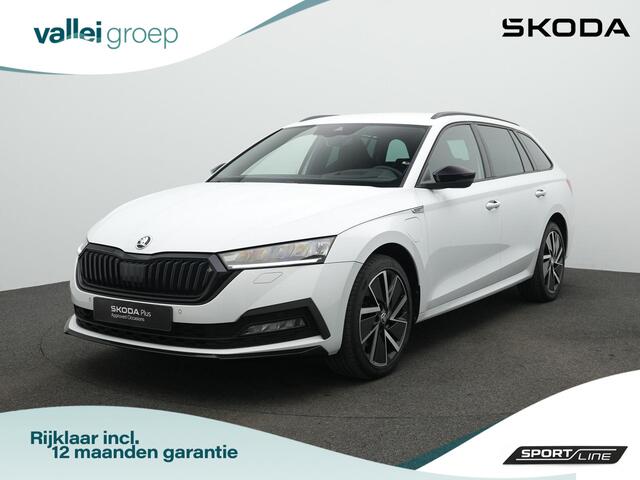 Skoda OCTAVIA Combi 1.4 TSI 204 pk iV PHEV Sportline | Head-up display | Achteruitrijcamera | Adaptive Cruise | Elektrische achterklep | Stuur-/stoelverwarming