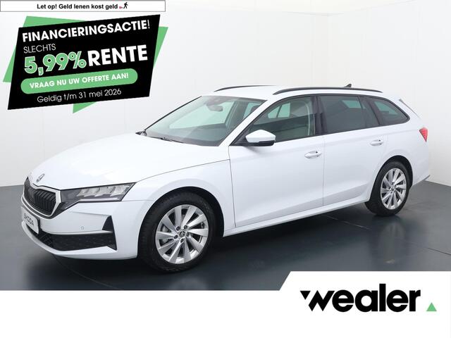 Skoda OCTAVIA Combi 1.5 TSI MHEV First Edition | 116 PK | Automaat | Cruise control | Achteruitrijcamera | Keyless | Climate control |