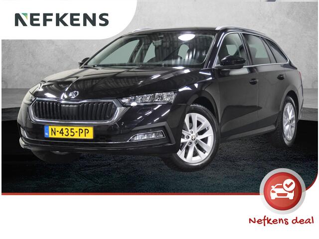 Skoda OCTAVIA Combi 110PK Edition Plus | 1ste eigenaar | AppleCarplay/AndroidAuto | Camera | Dodehoekdetectie | Stoelverwarming | Navigatie | 17"LMV | Climate Control | Cruise Control | Sfeerverlichting | Keyless | Isofix | Privacy Glass | Parkeersensoren | Electrische