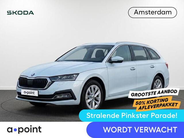 Skoda OCTAVIA Combi 1.0 TSI Business Edition Plus 110 pk | Navigatie | Trekhaak | Parkeersensoren | Stoelverwarming | Keyless |