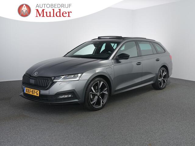 Skoda OCTAVIA Combi 1.4 TSI iV PHEV Sportline Business | Trekhaak | Pano | Canton | Memory | HUD | Travel Assist |