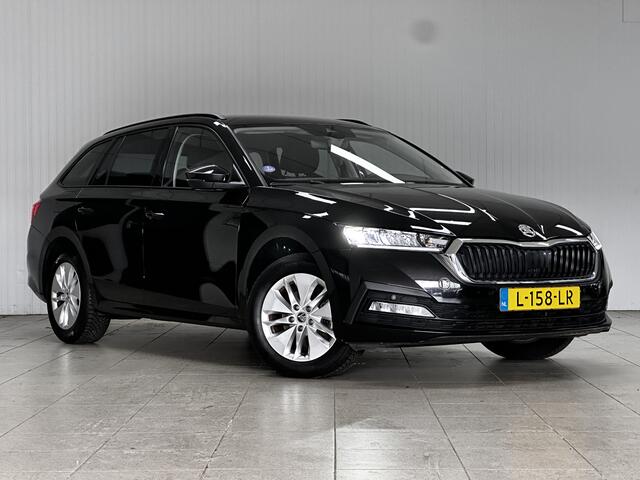 Skoda OCTAVIA Combi 1.0 TSI Business Edition/ Virtual Dashb./ Keyless-GO/ Apple + Android/ LED Koplampen/ DAB+/ PDC/ Elek. Kofferklep/ Lane-Assist./ Cruise/ Bluetooth/ Multi. LEDER. Stuur/ Mistl./ Dakrails.