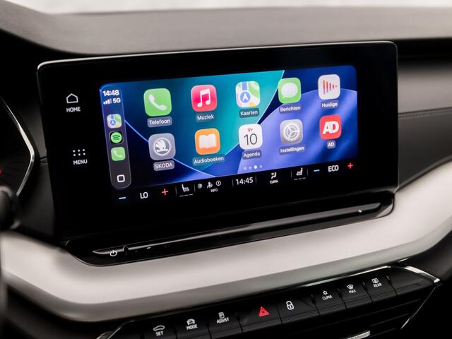 Skoda OCTAVIA Combi 1.4 TSI iV PHEV Business Edition Plus 218Pk Automaat (VIRTUAL COCKPIT, APPLE CARPLAY, GROOT NAVI, CAMERA, STOELVERWARMING, SPORTSTOELEN, GETINT GLAS, CRUISE, NIEUWE APK, NIEUWSTAAT)