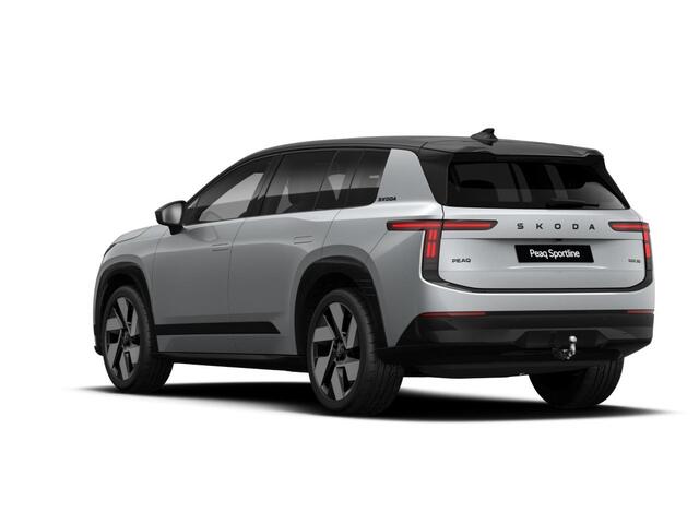 Skoda Peaq 90 Sportline 7p. 286 pk | Panorama Dak | Derde zitrij | Trekhaak | Winter Pakket | Zwart Dak | 21" lichtmetalen velgen "Dugong" zwart gepolijst