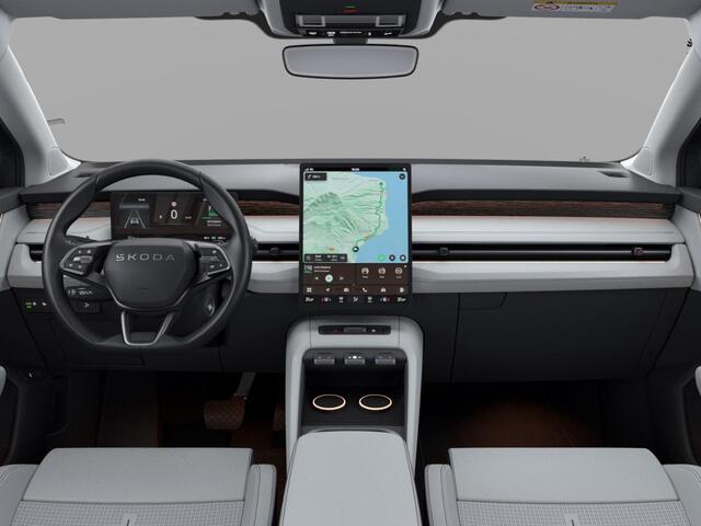 Skoda Peaq 90 Business Edition 7p. 286 pk | Tech Pakket | Trekhaak | Winter Pakket | Derde zitrij | Convenience Pakket met stoelventilatie | Assist Pakket | Adaptive Chassis Control Pakket | Interieur 'Suite' Ceramique | Velgen 21" lichtmetalen velgen "Javan" zwart gepolijst