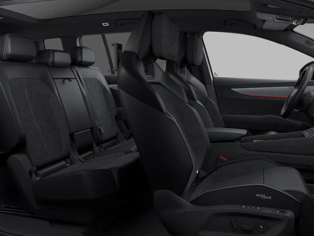 Skoda Peaq 90 Sportline 7p. 286 pk | Adaptive Chassis Control Pakket | Assist pakket | Panorama Dak | Trekhaak | Warmtepomp | Winter pakket | Velgen: 21" lichtmetalen velgen "Dugong" zwart gepolijst | Simply Clever
