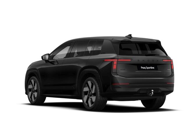 Skoda Peaq 90 Sportline 7p. 286 pk | Adaptive Chassis Control Pakket | Assist pakket | Trekhaak | Warmtepomp | Winter pakket | Panorama Dak | Velgen: 21" lichtmetalen velgen "Dugong" zwart gepolijst | Simply Clever