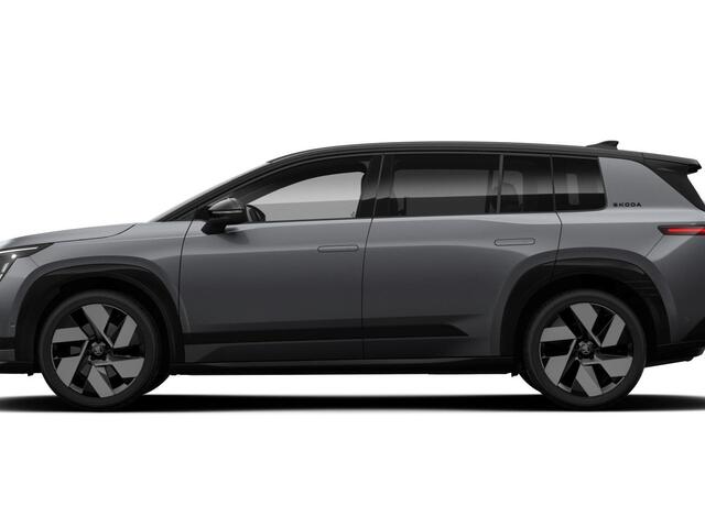 Skoda Peaq 90 Sportline 7p. 286 pk | Winter pakket | Warmtepomp | Adaptive Chassis Control Pakket | Assist pakket | Trekhaak | Panorama Dak | Velgen: 21" lichtmetalen velgen "Dugong" zwart gepolijst | Simply Clever