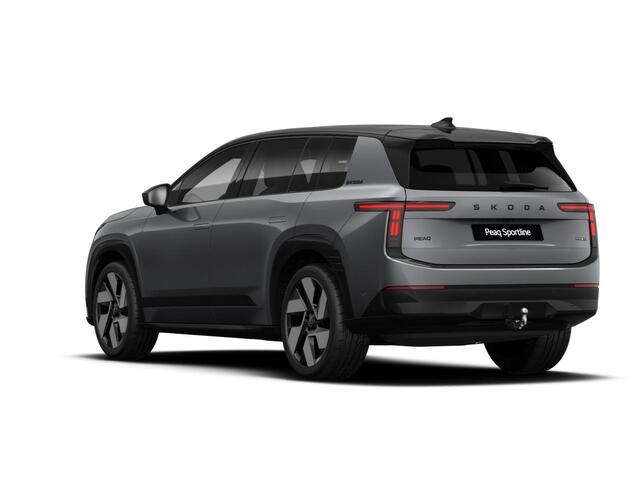 Skoda Peaq 90 Sportline 7p. 286 pk | Winter pakket | Warmtepomp | Adaptive Chassis Control Pakket | Assist pakket | Trekhaak | Panorama Dak | Velgen: 21" lichtmetalen velgen "Dugong" zwart gepolijst | Simply Clever
