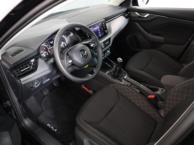Skoda SCALA 1.0 TSI Ambition 110 PK | Verlengde garantie | Navigatie via app | Automatische airco | Parkeersensoren |