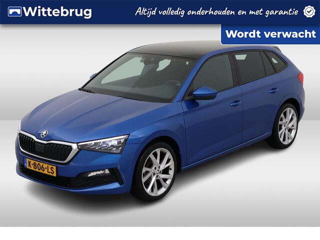 Skoda SCALA 1.0 TSI Sport Business / AUTOMAAT/ PANO/ PARK. SENSOREN/ LED/ GETINT GLAS/ CLIMA/ APP-CONNECT/ 17" LMV