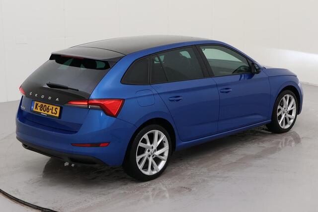 Skoda SCALA 1.0 TSI Sport Business / AUTOMAAT/ PANO/ PARK. SENSOREN/ LED/ GETINT GLAS/ CLIMA/ APP-CONNECT/ 17" LMV