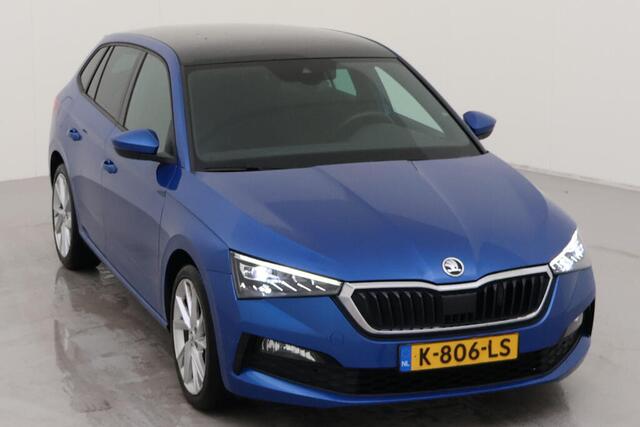 Skoda SCALA 1.0 TSI Sport Business / AUTOMAAT/ PANO/ PARK. SENSOREN/ LED/ GETINT GLAS/ CLIMA/ APP-CONNECT/ 17" LMV