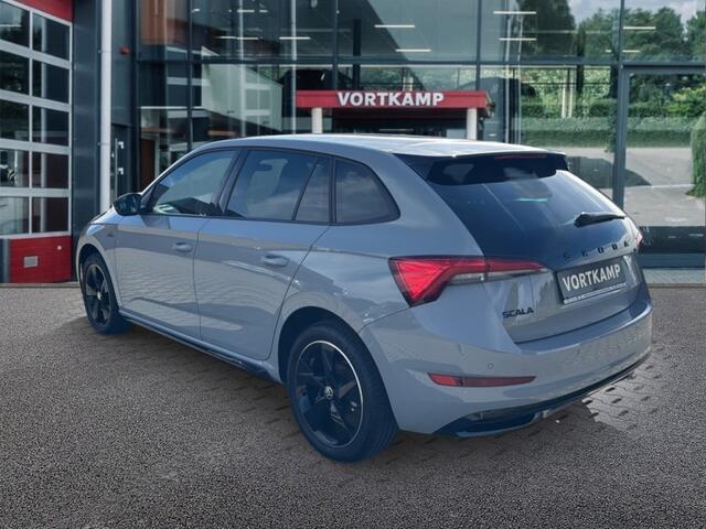 Skoda SCALA 1.5 TSI DSG MONTE CARLO GLAS-DAK/TREKHAAK/CAMERA/NAVI/CARPLAY