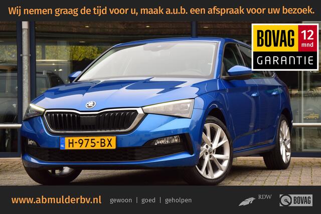 Skoda SCALA 1.5 TSI 150PK Business Edition DSG Automaat | Org. NL | BOVAG Garantie | Trekhaak | Lederen bekleding | Virtual Cockpit | Verwarmde voorruit | Electrische achterklep |